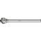 Pferd Carbide Bur - Ball Shape, ALU Cut - 1/4" x 3/16" x 1/8" Shank - SD-51 23255 - alternate 1